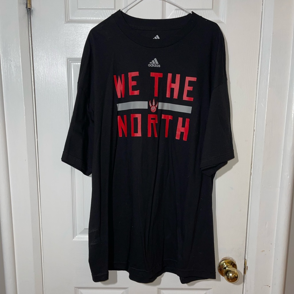 Adidas Toronto Raptors We The North tshirt size XXL